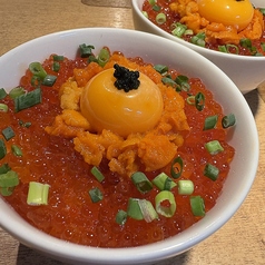 海の卵かけご飯