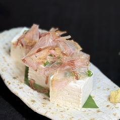 島豆腐のやっこ