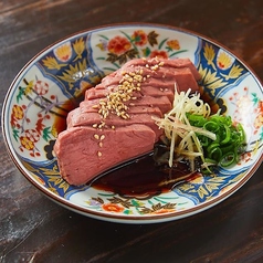 牛ハツ刺し九州刺身醤油