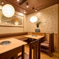 友人との飲みや家族利用にぴったり