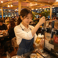 心地よい時間を支える、細やかな気配り。