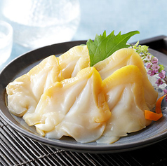 つぶ貝のお刺身