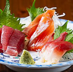 お刺身3種盛り合わせ