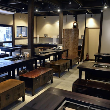 湯布院囲炉裏焼き 四方山の雰囲気1