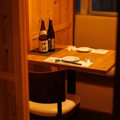 2名様でのデート・記念日利用から、4～10名様の中団体利用、30名様規模の団体利用まで、すべて完全個室にてお通しできます。扉とテーブルをフレキシブルに組み替えられるので、来るたびに違った景色を楽しめる個室居酒屋となっております。