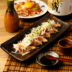 鶏ももたたきポン酢