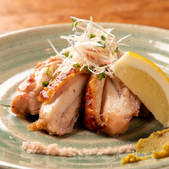 京赤地鶏の塩焼き