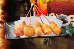 串揚げ全種5本盛り合わせ