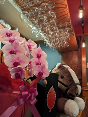 カウンター2席×2組！