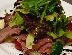 ローストビーフのサラダ