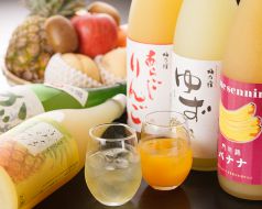 珍しい味も！？種類豊富な果実酒各種