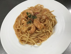 小海老のトマトクリームスパゲティ
