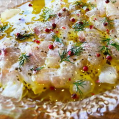 真鯛のカルパッチョ