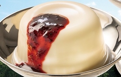 ハスカップチーズプリン