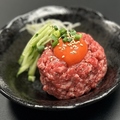 料理メニュー写真&nbsp;黒毛和牛　ユッケ/塩ユッケ