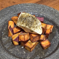 鳴門金時とクリームチーズ