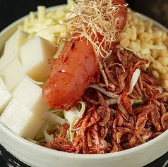 めんたいもちチーズもんじゃ