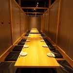 ゆったりくつろげる掘りごたつ席多数☆各種宴会はおまかせください！