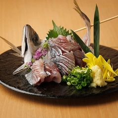 鯵姿造り
