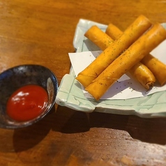 パリパリチーズスティック揚げ