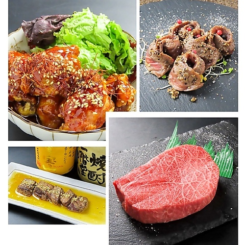 飛騨牛のステーキを中心に、自分の手で仕上げる楽しみを提供する和風居酒屋玉宮太郎◎