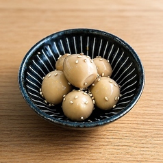 うずらの醤油漬け