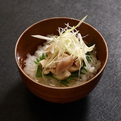 地鶏のお茶漬け