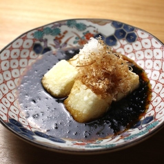 あおさの揚げ出し豆腐