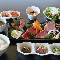 米沢牛特選焼肉ランチセット