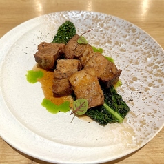 ほろとろ豚バラ肉の蜜焼き