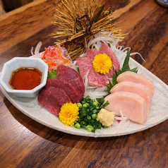 馬肉 3点盛り合わせ