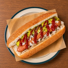 ダブルソーセージビッグホットドッグ