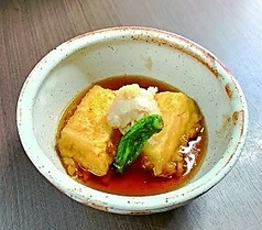 自家製玉子豆腐の揚げ出汁