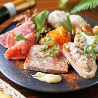 肉推し前菜5種