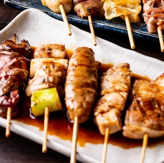 おまかせ串焼き5点盛り合わせ