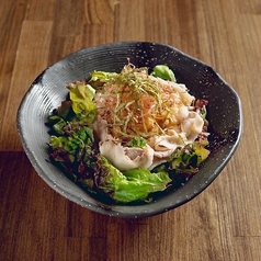 知多三元豚の冷しゃぶサラダ