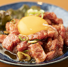 レアステーキ風 ユッケ