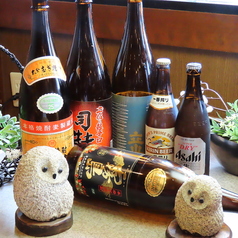 25種類のお酒、10種類のノンアルコールドリンクをご用意