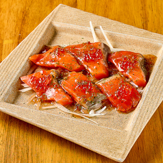 サーモンといくらのカルパッチョ