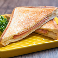 料理メニュー写真&nbsp;【ホットサンド】 ハムチーズ