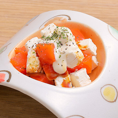 サーモンとクリチ