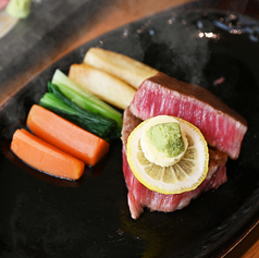 和風牛肉料理まつもとのコース写真