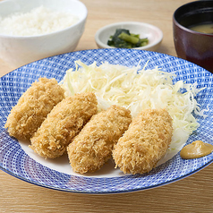 サクぷり牡蠣フライ(4個)定食