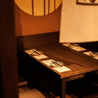 和の情緒漂う雰囲気でまるで隠れ家のような気分に！