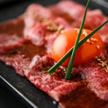 料理メニュー写真&nbsp;A5等級 黒毛和牛のユッケ