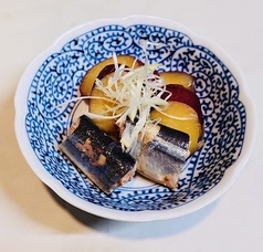 さんまとさつま芋の煮物