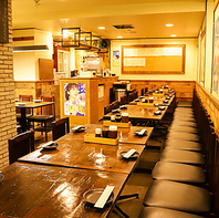 団体宴会から二次会まで対応可能！地下も通信環境良好♪