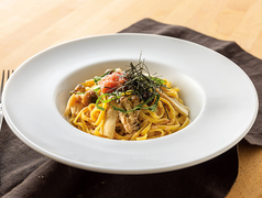 たらこときのこの和風パスタ