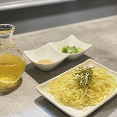 〆のざるラーメン