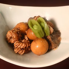 比内地鶏もつ山椒煮